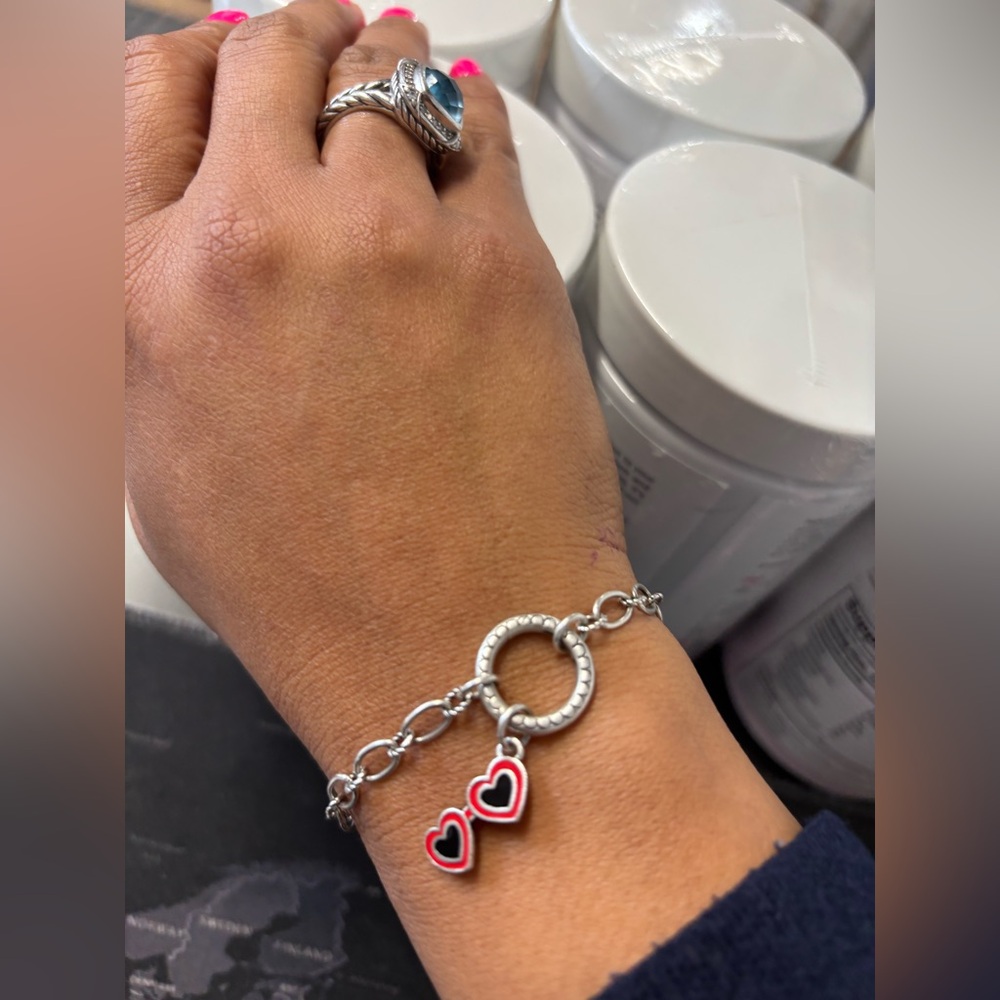 ❌Lost❌James Avery Ornate Circlet Changeable Charm Bracelet,Sunglasses charm in…